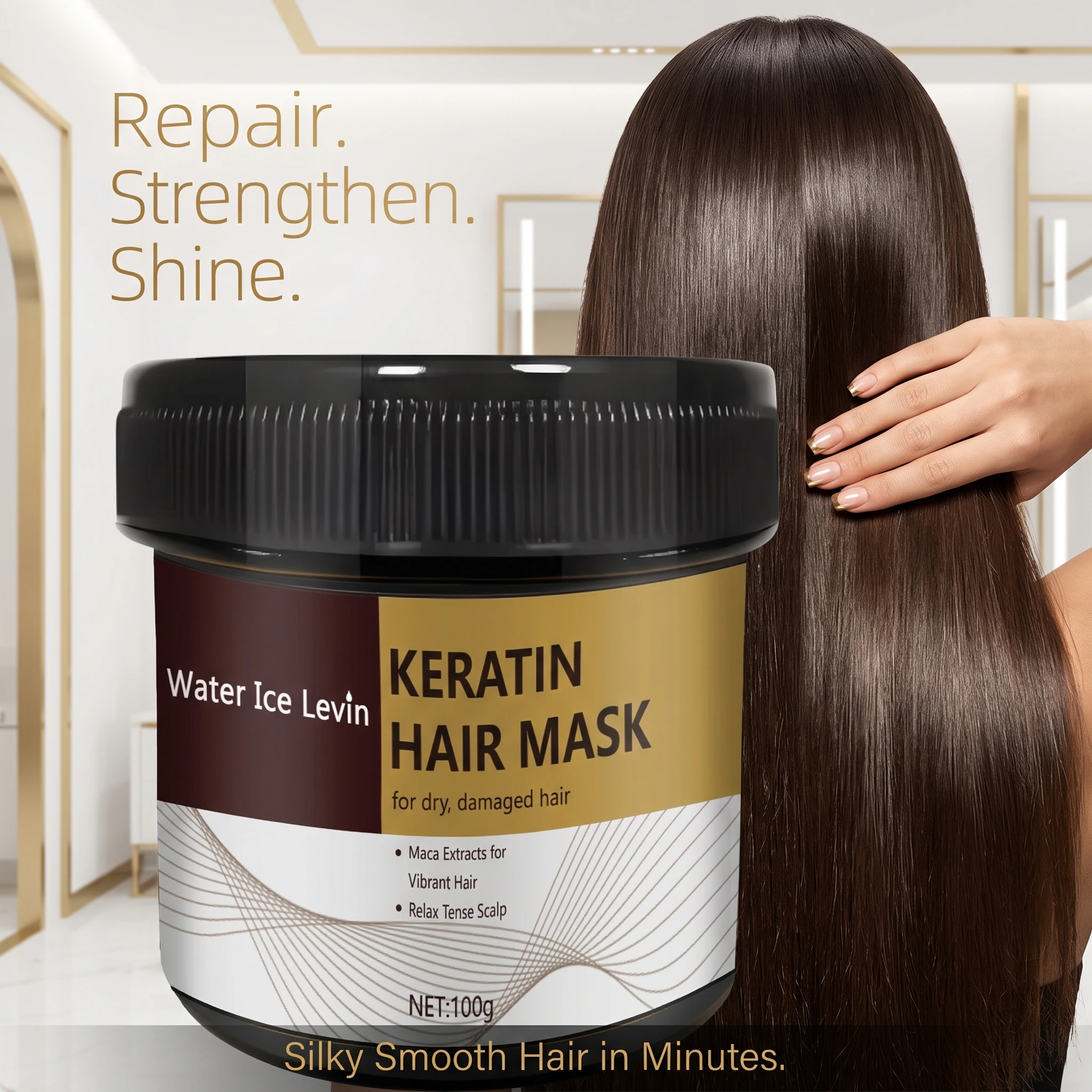 Magical Keratin Hair Mask - Revive & Shine!